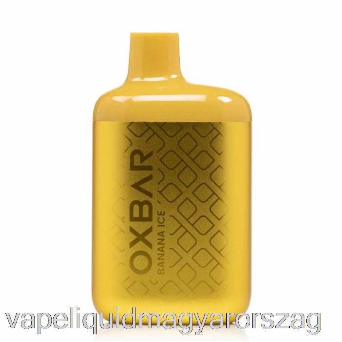 Oxbar The Fox 7000 Eldobható Banán Jég Vape E Cigi